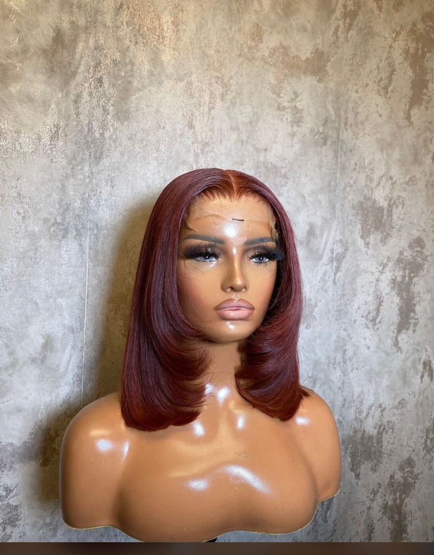 5x5 Closure Real HD Lace Wig Bone Straight